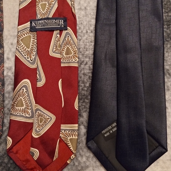 Roundtree & Yorke set of 10 vintage neckties - Picture 7 of 12